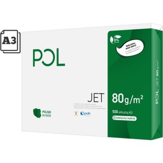 Papier POLjet A3/80g (500) POL