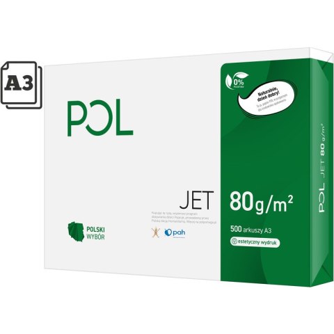 Papier POLjet A3/80g (500) POL Papier POLjet A3/80g (500) POL