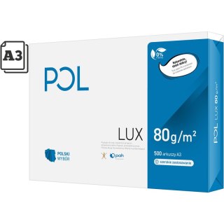 Papier POLlux A3/80g (500) POL