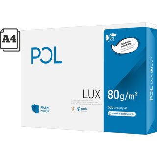 Papier POLlux A4/80g (500) POL
