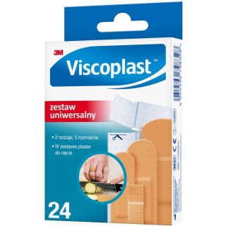 Plastry Viscoplast 2 rodzaje 5 rozmiarów (24) Viscoplast