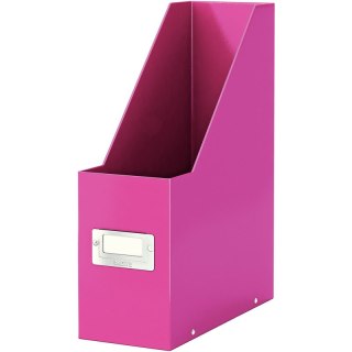 Pojemnik kartonowy Leitz Wow C&S A4/100mm różowy Leitz