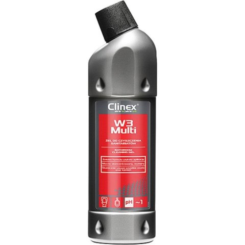 Preparat Clinex W3 Multi 1L (do mycia sanitariatów i łazienek) Clinex Preparat Clinex W3 Multi 1L (do mycia sanitariatów i łazienek) Clinex