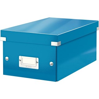 Pudełko Leitz Click&Store Wow 206x147x352mm niebieskie Leitz