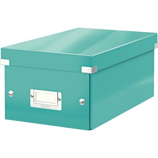 Pudełko Leitz Click&Store Wow 206x147x352mm turkusowe Leitz