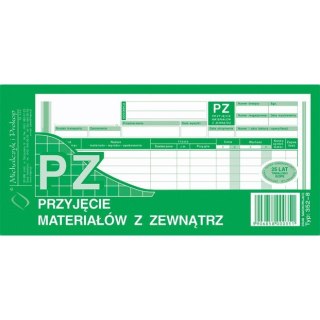 PRZYJĘCIE MATERIAŁU Z ZEWNĄTRZ 1/3 A4 (WIELOKOPIA) Michalczyk i Prokop