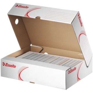 PUDŁO DO ARCHIWIZACJI ESSELTE 330x80x260mm BIAŁE Esselte