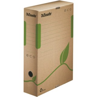 PUDŁO DO ARCHIWIZACJI ESSELTE ECO A4/80mm BRĄZOWE Esselte