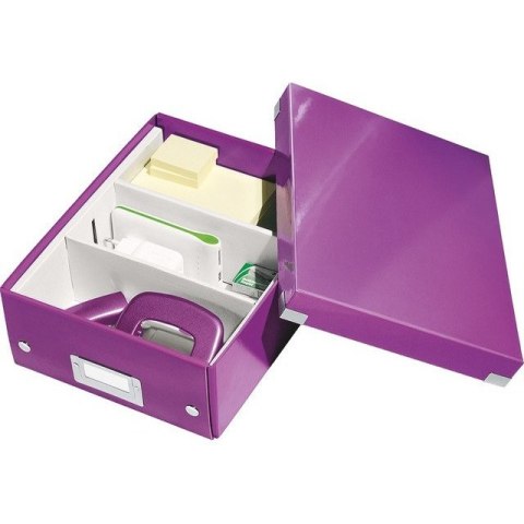 PUDŁO LEITZ CLICK&STORE 220*100*285mm FIOLETOWE Leitz PUDŁO LEITZ CLICK&STORE 220*100*285mm FIOLETOWE Leitz