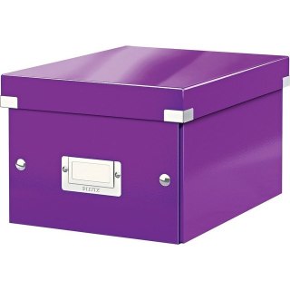 PUDŁO LEITZ CLICK&STORE 220*160*282mm FIOLETOWE Leitz