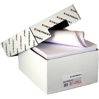 Papier komputerowy Emerson 240x12" 1+0 60g (2000) Emerson Papier komputerowy Emerson 240x12" 1+0 60g (2000) Emerson