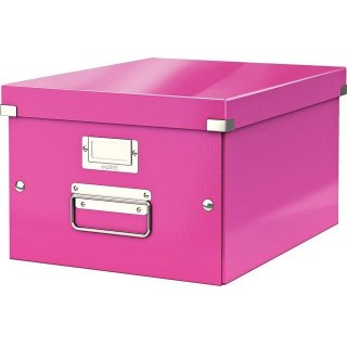 Pudło Leitz Click&Store Wow 281x200x370mm różowe Leitz