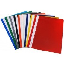 SKOROSZYT A4 PCV CZERWONY (10) Biurfol