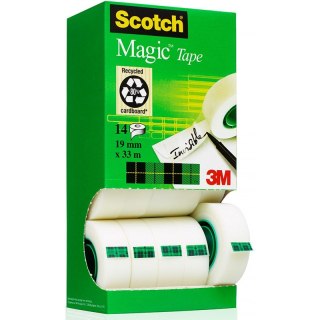 TAŚMY BIUROWE SCOTCH MAGIC 19mm/33m MATOWE (14) Scotch