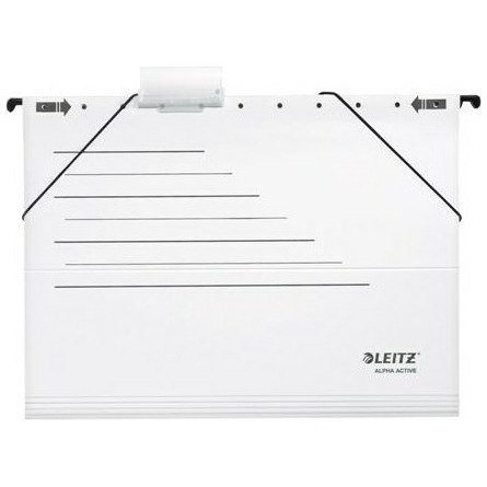 TECZKA ZAWIESZANA LEITZ ALPHA ACTIVE A4 Z GUMKĄ CZARNA Leitz TECZKA ZAWIESZANA LEITZ ALPHA ACTIVE A4 Z GUMKĄ CZARNA Leitz