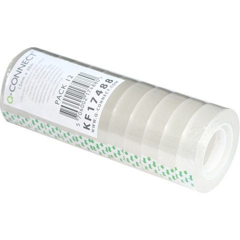 Taśma biurowa Q-Connect 12mm/30m (12) Q-CONNECT Taśma biurowa Q-Connect 12mm/30m (12) Q-CONNECT