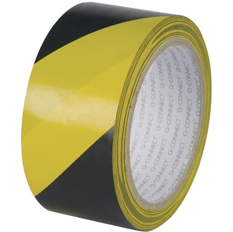 Taśma ostrzegawcza Q-Connect 48mm/20m czarno-żółta Q-CONNECT Taśma ostrzegawcza Q-Connect 48mm/20m czarno-żółta Q-CONNECT