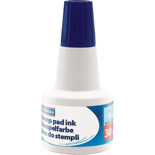 Tusz do pieczątek Donau 30ml niebieski Donau