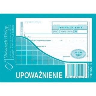 UPOWAŻNIENIE A6 (O+1K) Michalczyk i Prokop