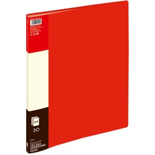 ALBUM OFERTOWY GRAND A4/20K CZERWONY Grand