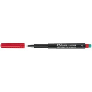 FOLIOPIS FABER-CASTELL OHP F CZERWONY Faber-Castell