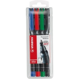 FOLIOPIS STABILO OHPEN UNIVERSAL 1,0mm 4 KOLORY Stabilo