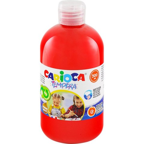Farba tempera Carioca 500ml czerwona CARIOCA Farba tempera Carioca 500ml czerwona CARIOCA