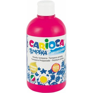 Farba tempera Carioca 500ml neon różowa CARIOCA