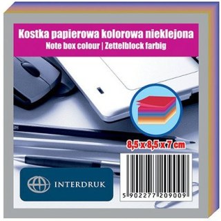 KOSTKA NIEKLEJONA 85*85*70mm KOLOR Interdruk