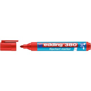 Marker do flipchartów Edding 380 czerwony Edding