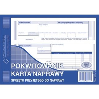 Pokwitowanie Karta naprawy Michalczyk i Prokop