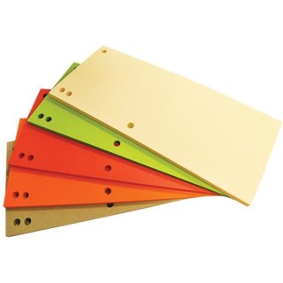 Przekładki kartonowe Office Products 1/3 A4 mix kolor (100) Office Products