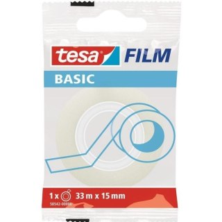 TAŚMA BIUROWA TESA BASIC 15mm/33m TESA