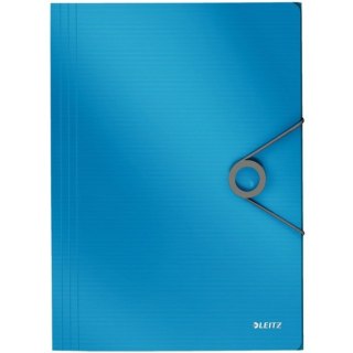 TECZKA Z GUMKĄ LEITZ SOLID 15mm NIEBIESKA Leitz