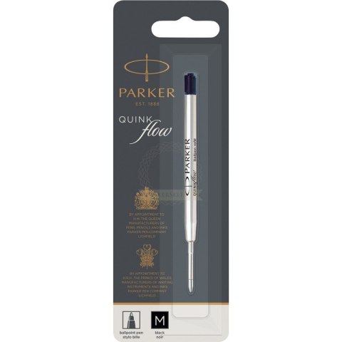 WKŁAD DO DŁUGOPISÓW PARKER QUINKFLOW M CZARNY Parker WKŁAD DO DŁUGOPISÓW PARKER QUINKFLOW M CZARNY Parker