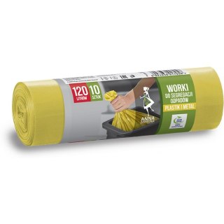 WORKI DO SEGREGACJI 120L ŻÓŁTE (10) ANNA ZARADNA