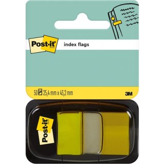ZAKŁADKI POST-IT 25*43mm ŻÓŁTE (50) Post-it