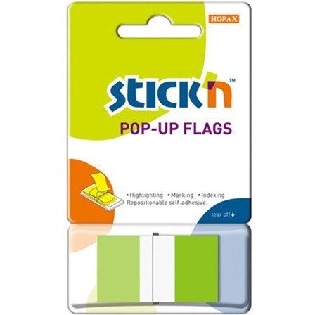 ZAKŁADKI STICK'N 25*45mm ZIELONE (50) STICK'N ZAKŁADKI STICK'N 25*45mm ZIELONE (50) STICK'N