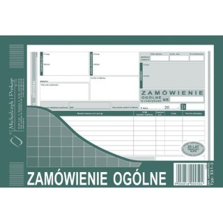ZAMÓWIENIE OGÓLNE A5 (O+1K) Michalczyk i Prokop