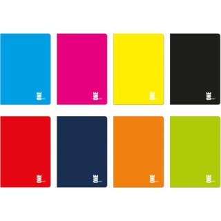 ZESZYT A5 KRATKA 32K ONE COLOR Interdruk