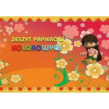 ZESZYT PAPIERÓW KOLOROWYCH A4 10 KARTEK Interdruk ZESZYT PAPIERÓW KOLOROWYCH A4 10 KARTEK Interdruk