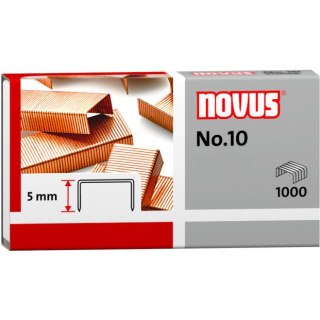 ZSZYWKI NOVUS No.10 MIEDZIOWANE (1000) Novus