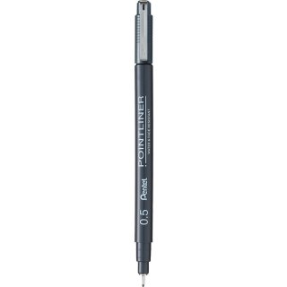 Cienkopis Pentel PointLiner 0.5mm czarny Pentel