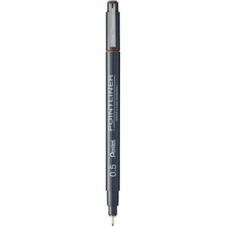 Cienkopis Pentel PointLiner 0.5mm miedziany Pentel