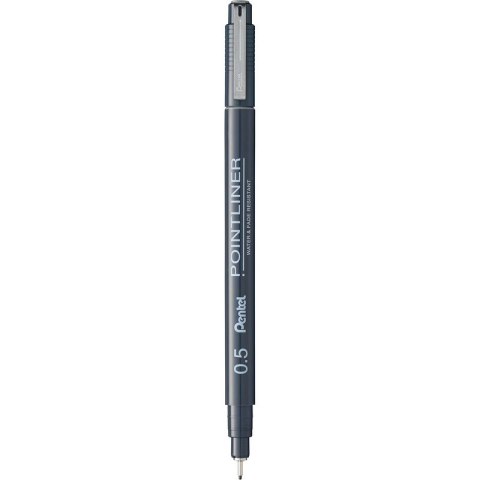 Cienkopis Pentel PointLiner 0.5mm szary Pentel Cienkopis Pentel PointLiner 0.5mm szary Pentel
