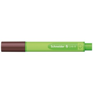 Cienkopis Schneider Link-It 0.4mm ciemnobrazowy Schneider