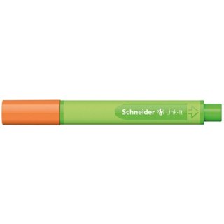 Cienkopis Schneider Link-It 0.4mm pomarańczowy Schneider