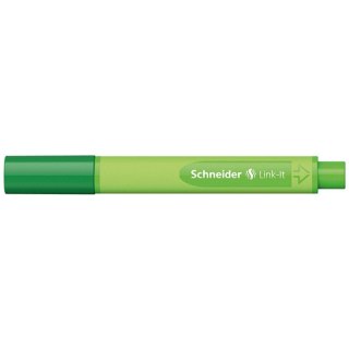 Cienkopis Schneider Link-It 0.4mm zielony Schneider