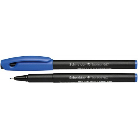 Cienkopis Schneider Topliner 967 0.4mm niebieski Schneider