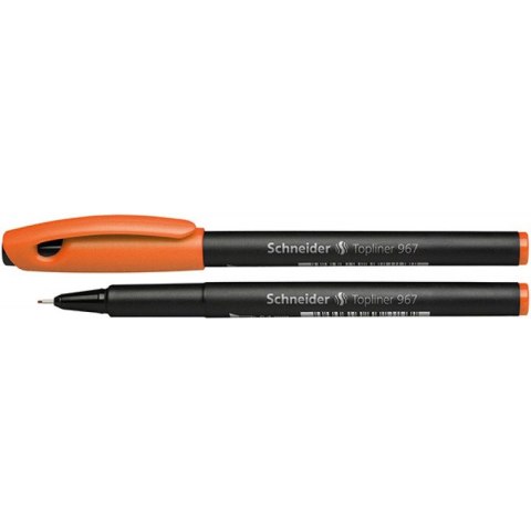 Cienkopis Schneider Topliner 967 0.4mm pomarańczowy Schneider Cienkopis Schneider Topliner 967 0.4mm pomarańczowy Schneider